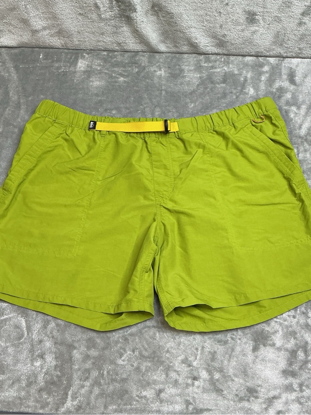 Rei Co-Op Trailmade Amphib Shorts Men’s XL Green baggy belted quick dry Hike